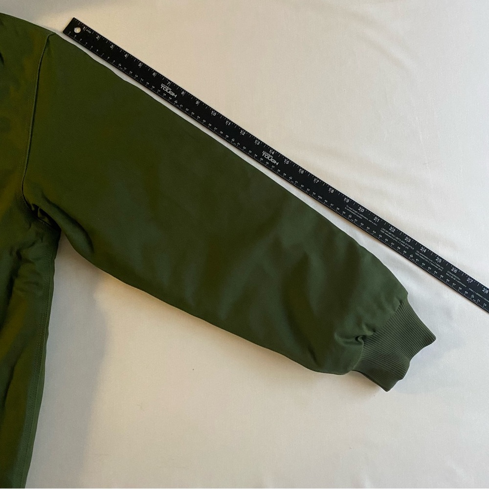 Carhartt WIP Active Jacket Men XL Tarragon/Black (Rigid) Fleece Quilt Lined - Picture 16 of 16